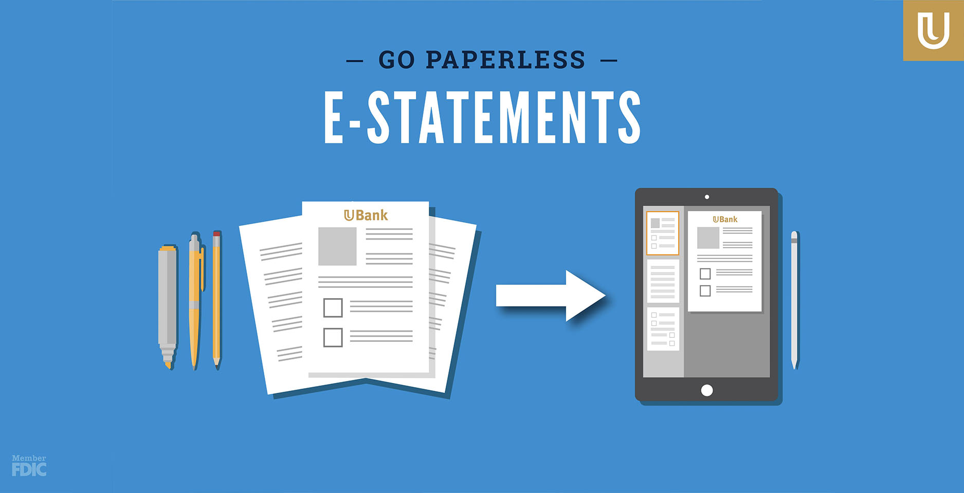 Go paperless with estatements